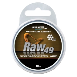 Savage Gear Linka Stalowa Raw 49 0.48mm 16kg 10m